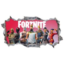 Pegatinas 3d videojuego fortnite
